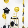 Tassel Slinger Zwart Goud 2m