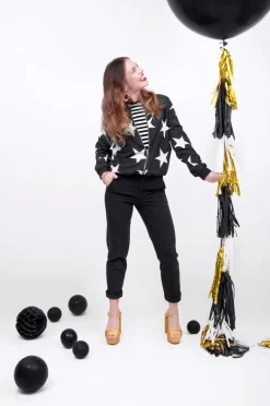 Tassel Slinger Zwart Goud 2m