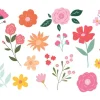 Tattoos Bloemen Mix 19st