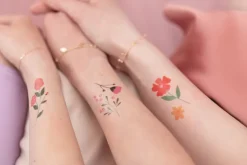 Tattoos Bloemen Mix 19st