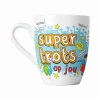 Trots Op Jou Mok Blauw Wit 12cm