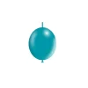 Turquoise Knoopballonnen 15cm 100st