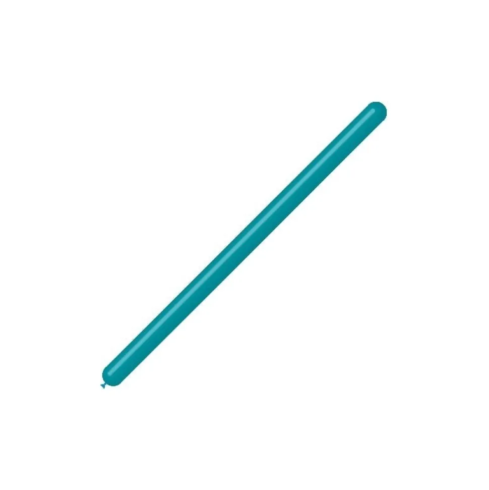 Turquoise Modelleerballonnen 5cm 150cm 50st