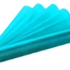 Turquoise Organza Stof 36cm 9m