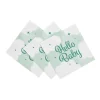Turquoise Servetten Hello Baby 33cm 20st