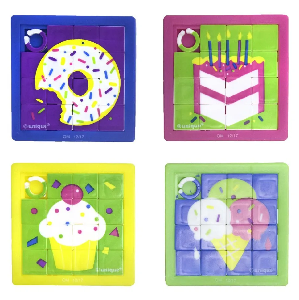Uitdeelcadeautjes Schuifpuzzels 6cm 10st