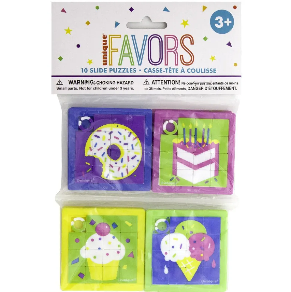 Uitdeelcadeautjes Schuifpuzzels 6cm 10st
