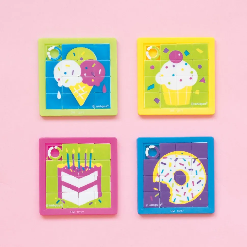 Uitdeelcadeautjes Schuifpuzzels 6cm 10st
