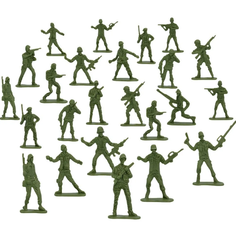 Uitdeelcadeautjes Soldaten 5cm 24st