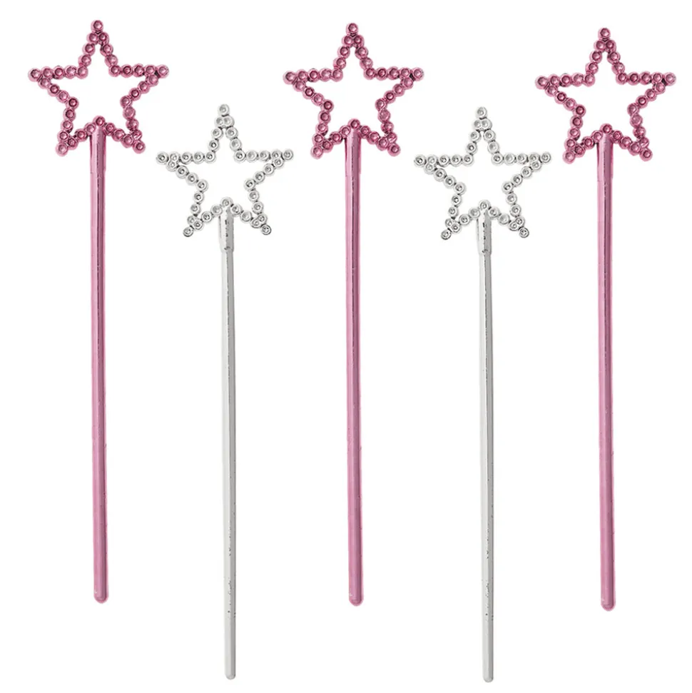 Uitdeelcadeautjes Toverstaffen 18cm 8st