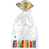 Uitdeelzakjes Regenboog Cellofaan 20st