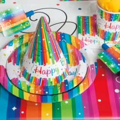 Uitdeelzakjes Regenboog Cellofaan 20st