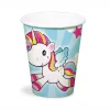 Unicorn Bekers Karton 250ml 8st