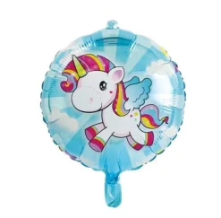 Unicorn Helium Ballon 45cm leeg