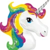 Unicorn Helium Ballon Gekleurd Leeg 83cm
