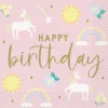 Unicorn Servetten 16,5cm 16st