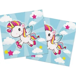 Unicorn Servetten Feest 33cm 20st