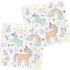 Unicorn Servetten Regenboog 33cm 20st