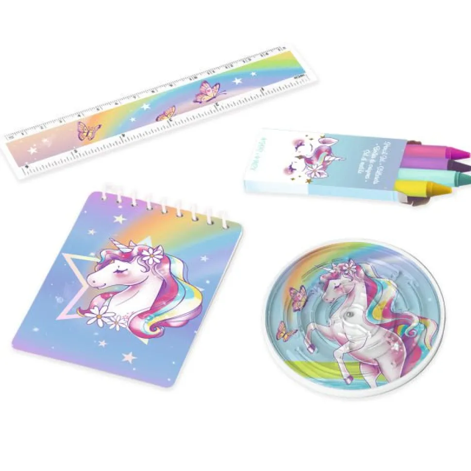 Unicorn Uitdeelcadeautjes Gekleurd 16st