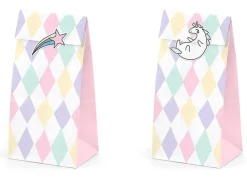 Unicorn Uitdeelzakjes Papier 18cm 6st