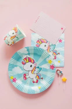 Unicorn Uitnodigingen 6st