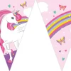Unicorn Vlaggenlijn Regenboog