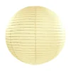 Vanille Creme Lampion Rond 35cm