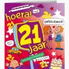 Verjaardagskaart 21 Jaar Cartoon 16,5cm