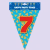 Vlaggenlijn 7 Jaar Gekleurd 10m