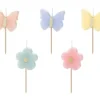 Vlinder Kaarsen 3,5cm 5st