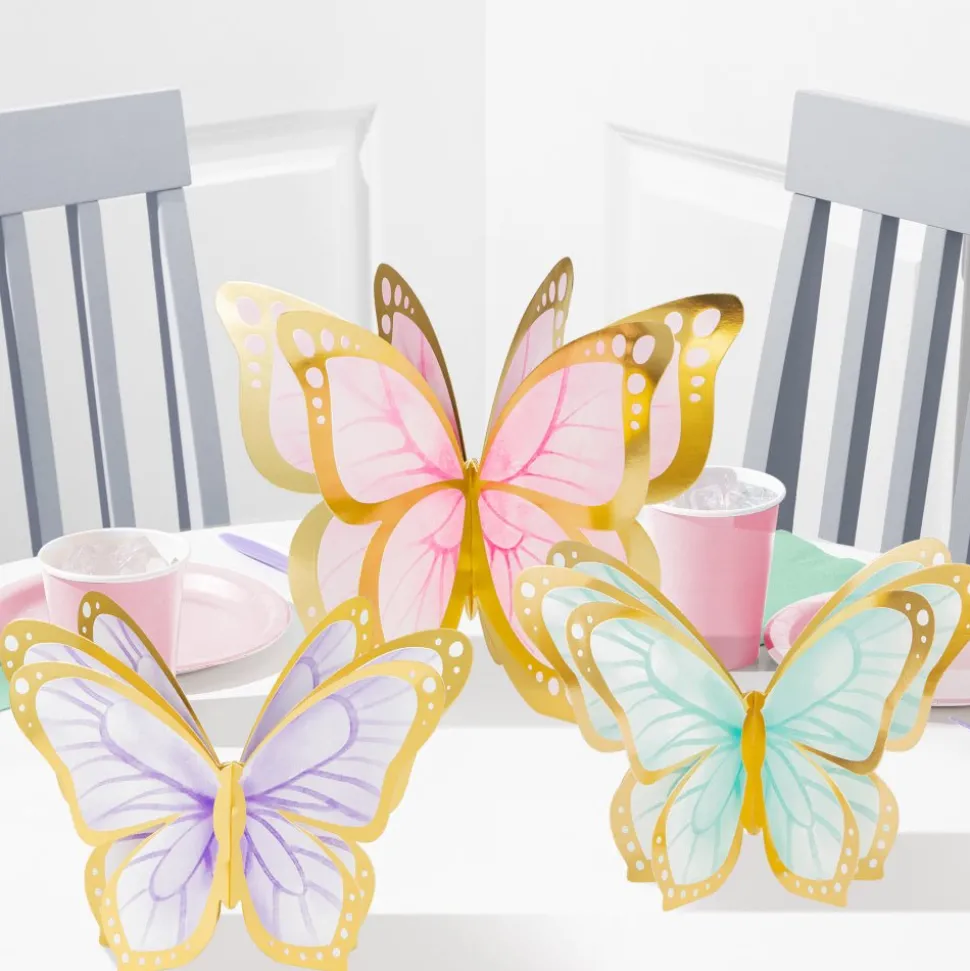 Vlinder Tafeldecoratie 3st