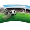 Voetbal Bekers 3D Plastic 250ml 4st