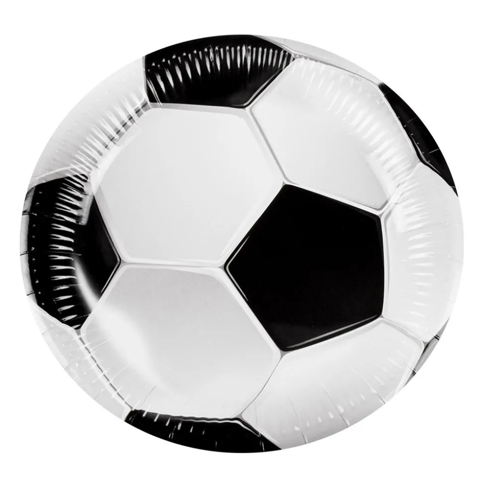 Voetbal Borden Papier 23cm 10st