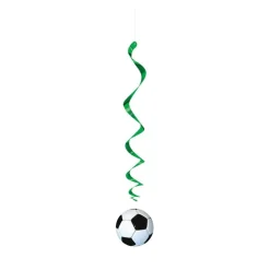 Voetbal Hangdecoratie 66cm 3st
