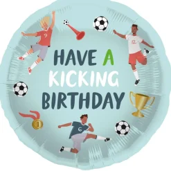 Voetbal Helium Ballon Have A Kicking Birthday Leeg 45cm