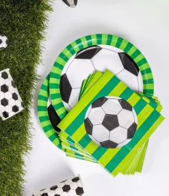 Voetbal Servetten 16cm 16st