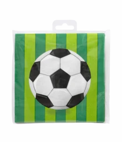 Voetbal Servetten 16cm 16st