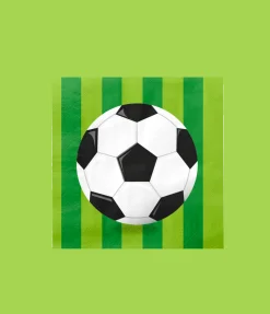 Voetbal Servetten 16cm 16st