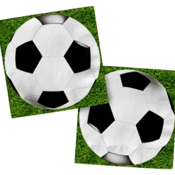 Voetbal Servetten 33cm 20st