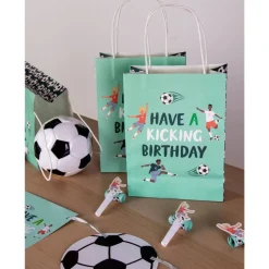 Voetbal Uitdeeltasjes 27cm 6st