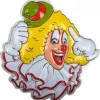 Wanddecoratie Clown Groene Hoed 50cm