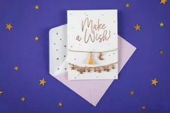 Wenskaart Make A Wish Armbanden 14,8cm