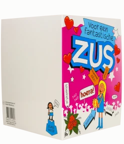 Wenskaart Zus 16,5cm