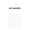 Witte Ballonnen Metallic 30cm 50st