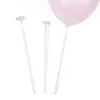 Witte Ballonstokjes 30cm 100st