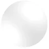 Witte Reuze Ballon XL Metallic 91cm