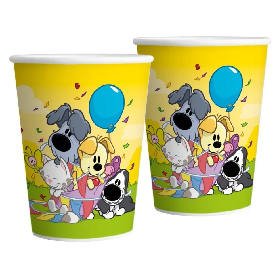Woezel En Pip Bekers 250ml 8st