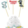 Woezel En Pip Cupcake Toppers 6st