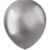 Zilveren Ballonnen Chroom 33cm 50st