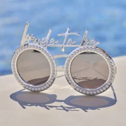 Zilveren Bril Bride To Be Parels